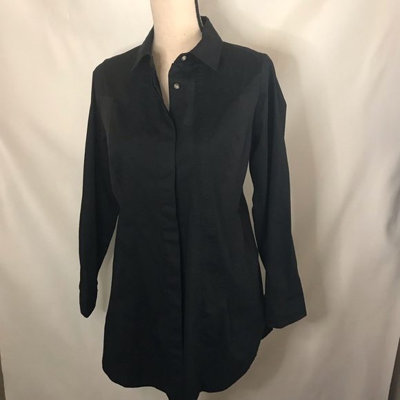 Soft Surroundings Dresses & Skirts - Soft Surroundings Shirt Style Dress Black